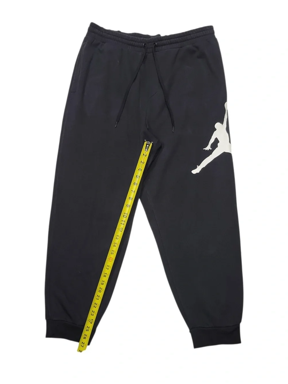 Jordan Jumpman Men's Black Jogger Fleece Sweatpants With Pockets Size:(XXL)